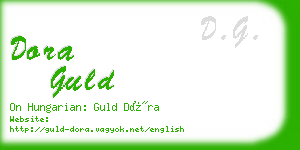 dora guld business card